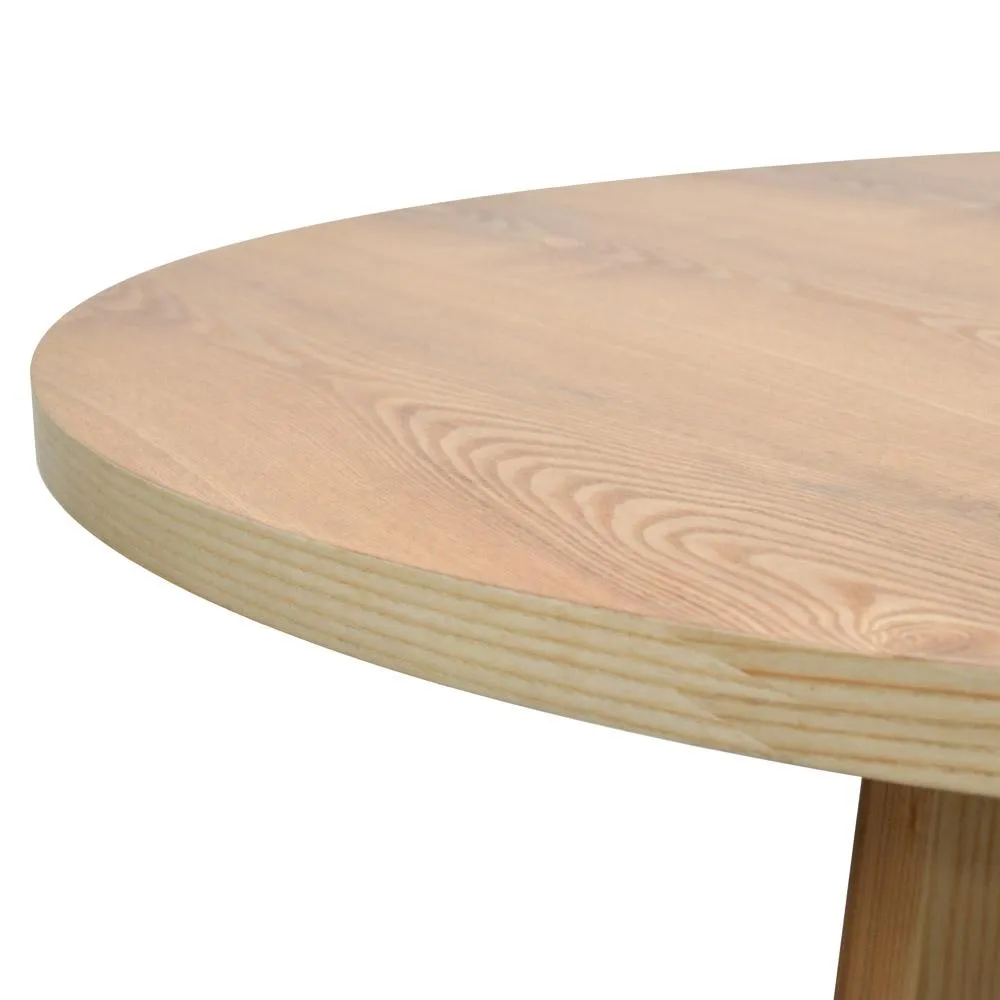 1.2m Round Dining Table - Natural