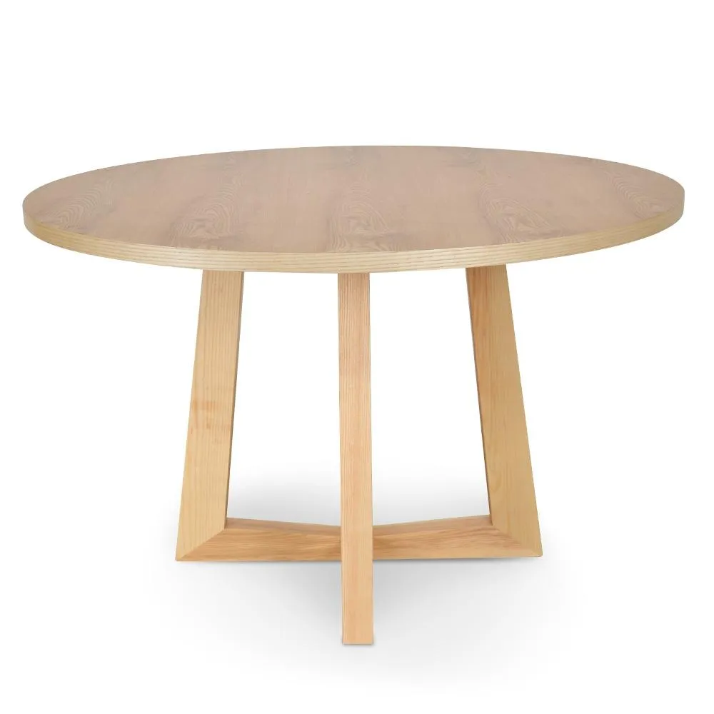 1.2m Round Dining Table - Natural