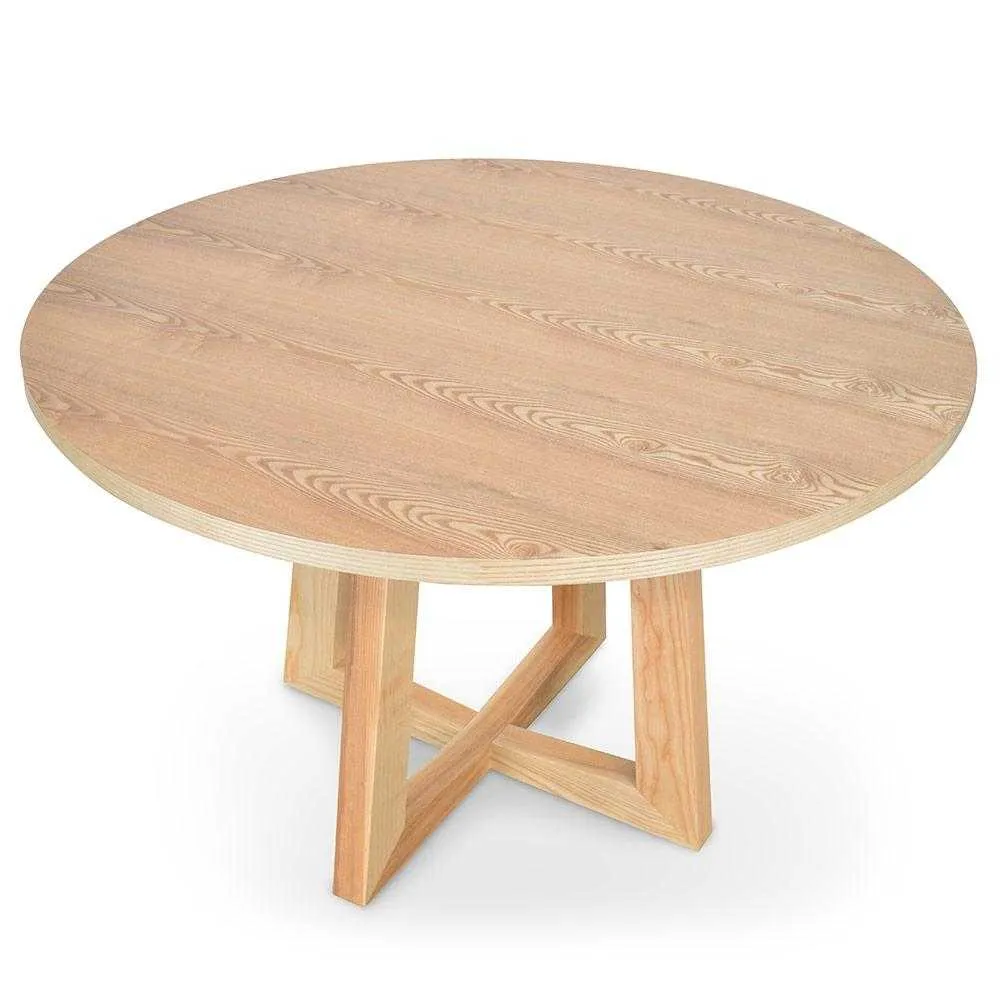 1.2m Round Dining Table - Natural