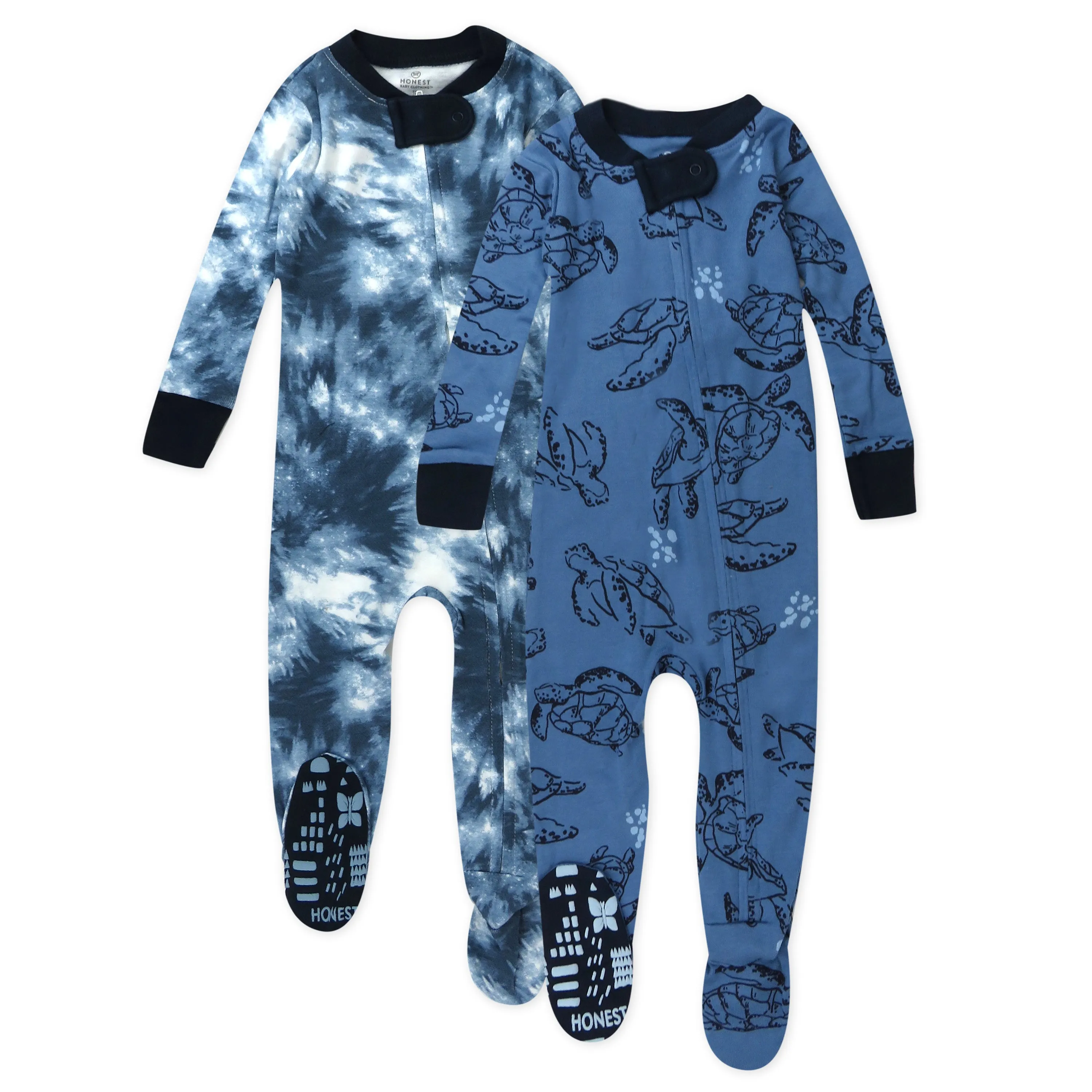 2-Pack Organic Cotton Snug-Fit Footed Pajama