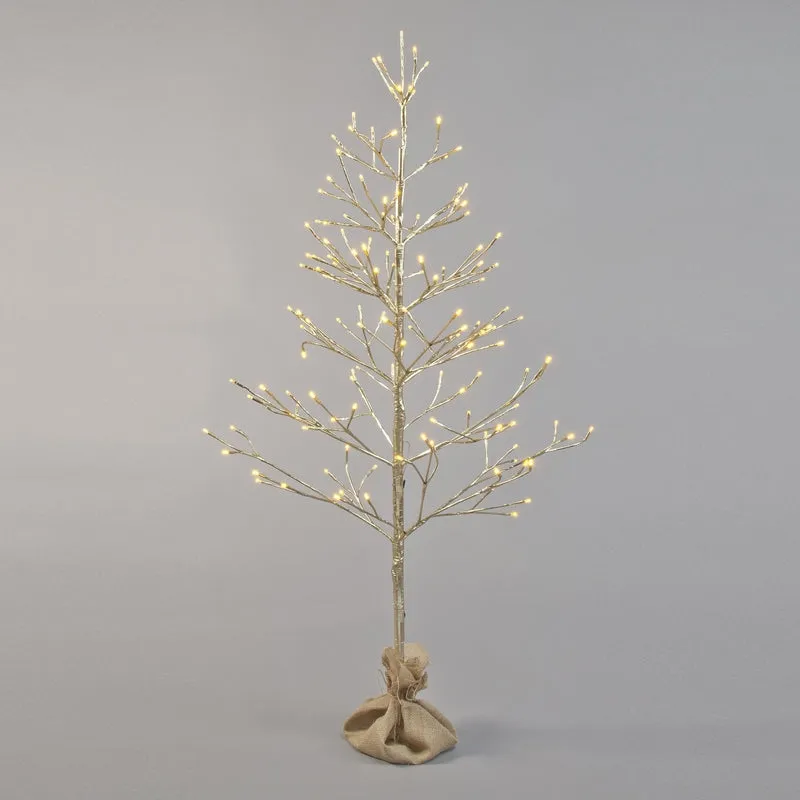 4 Foot Christmas Tree Light Feature with LED Lights Warm White