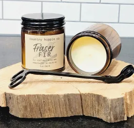 9 oz. FRASER FIR Apothecary-inspired  Jar Candle