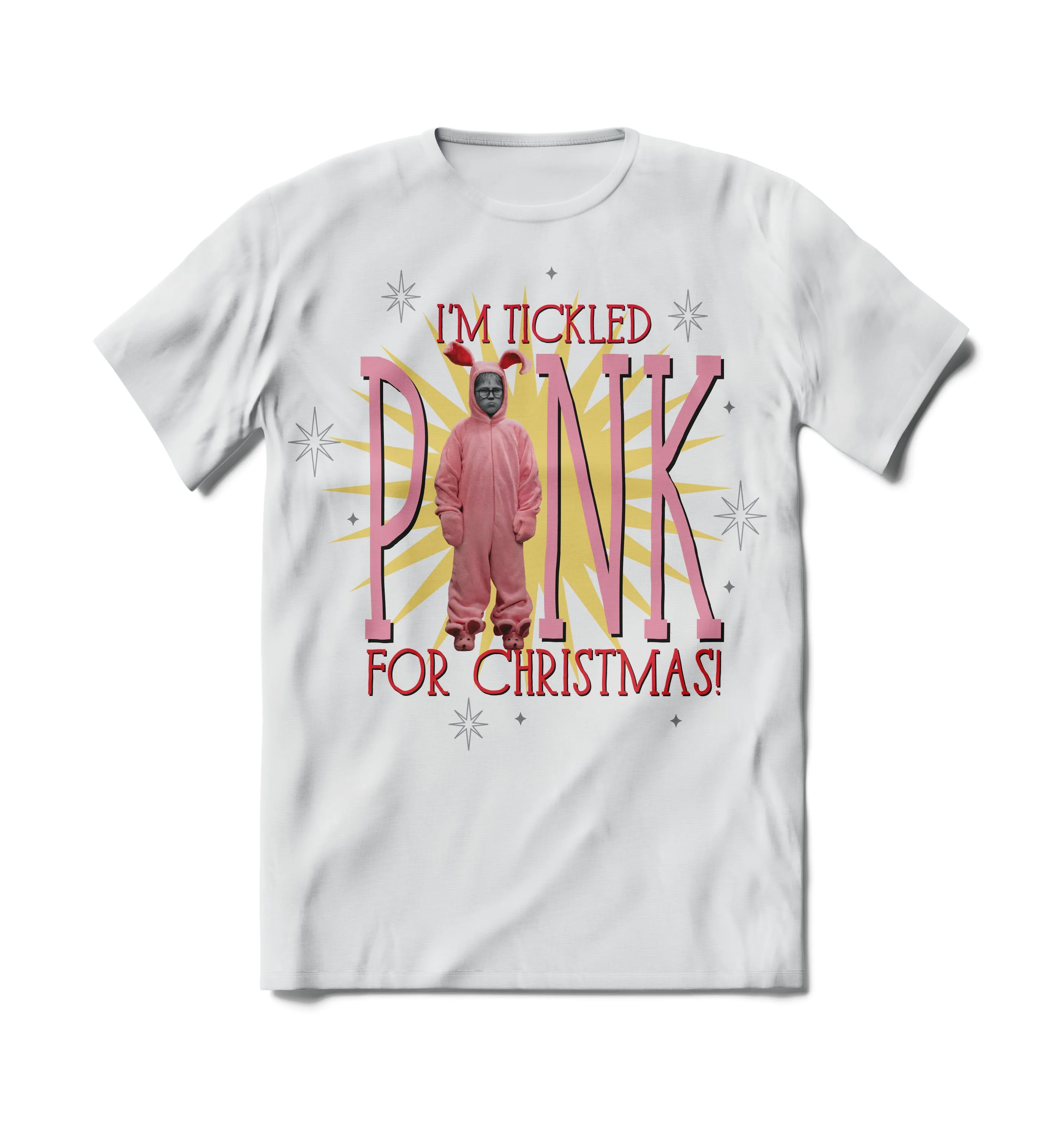 A Christmas Story Pajama Set – Sleep Shirt & Pajama Pants (Tickled Pink Christmas)