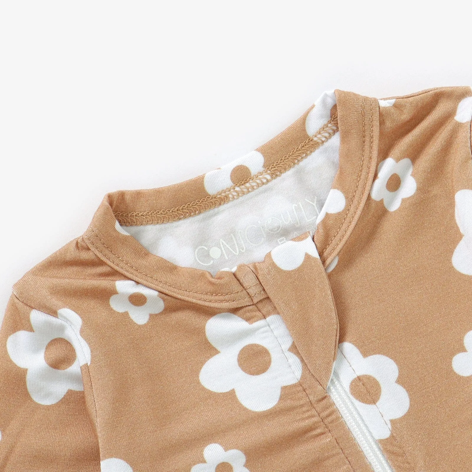 Bamboo Zip Pajamas | Daisies