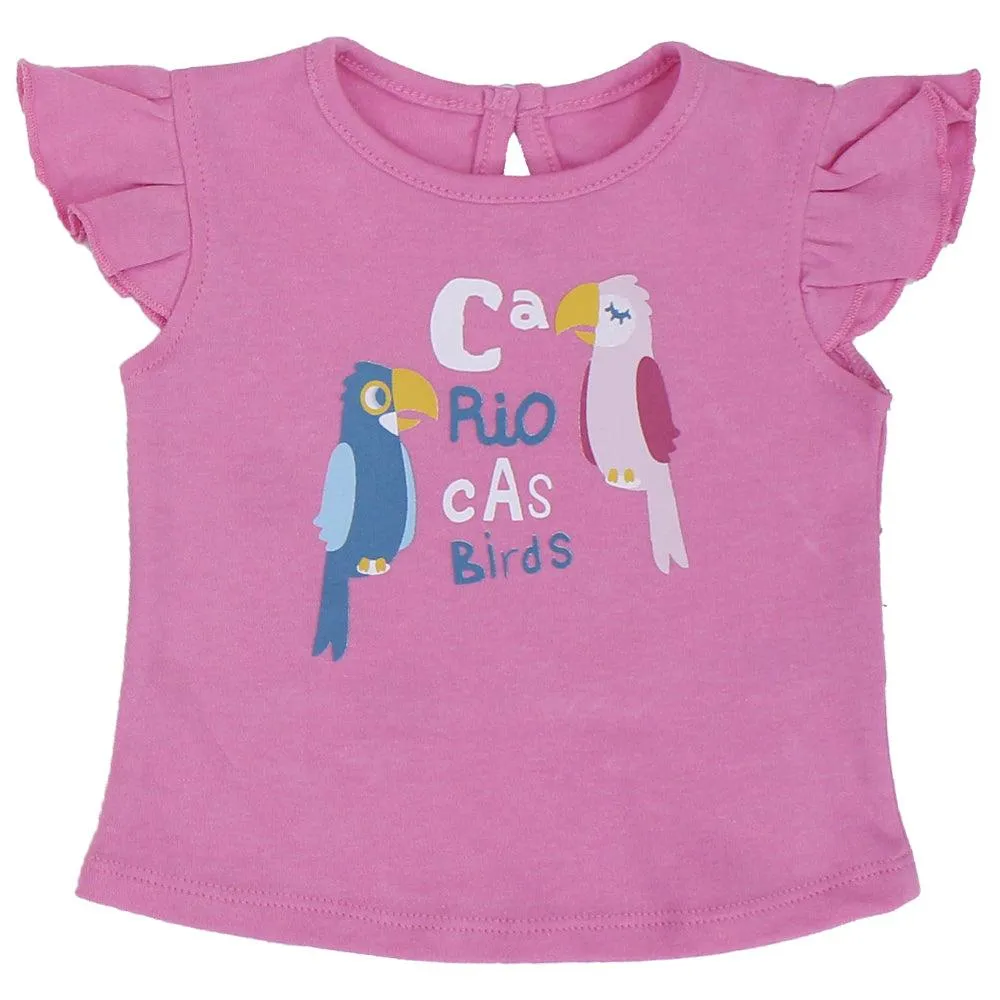 Cap-Sleeved Parrots Pajama