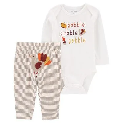 Carter's Baby 2-Piece Thanksgiving Bodysuit Pant Set