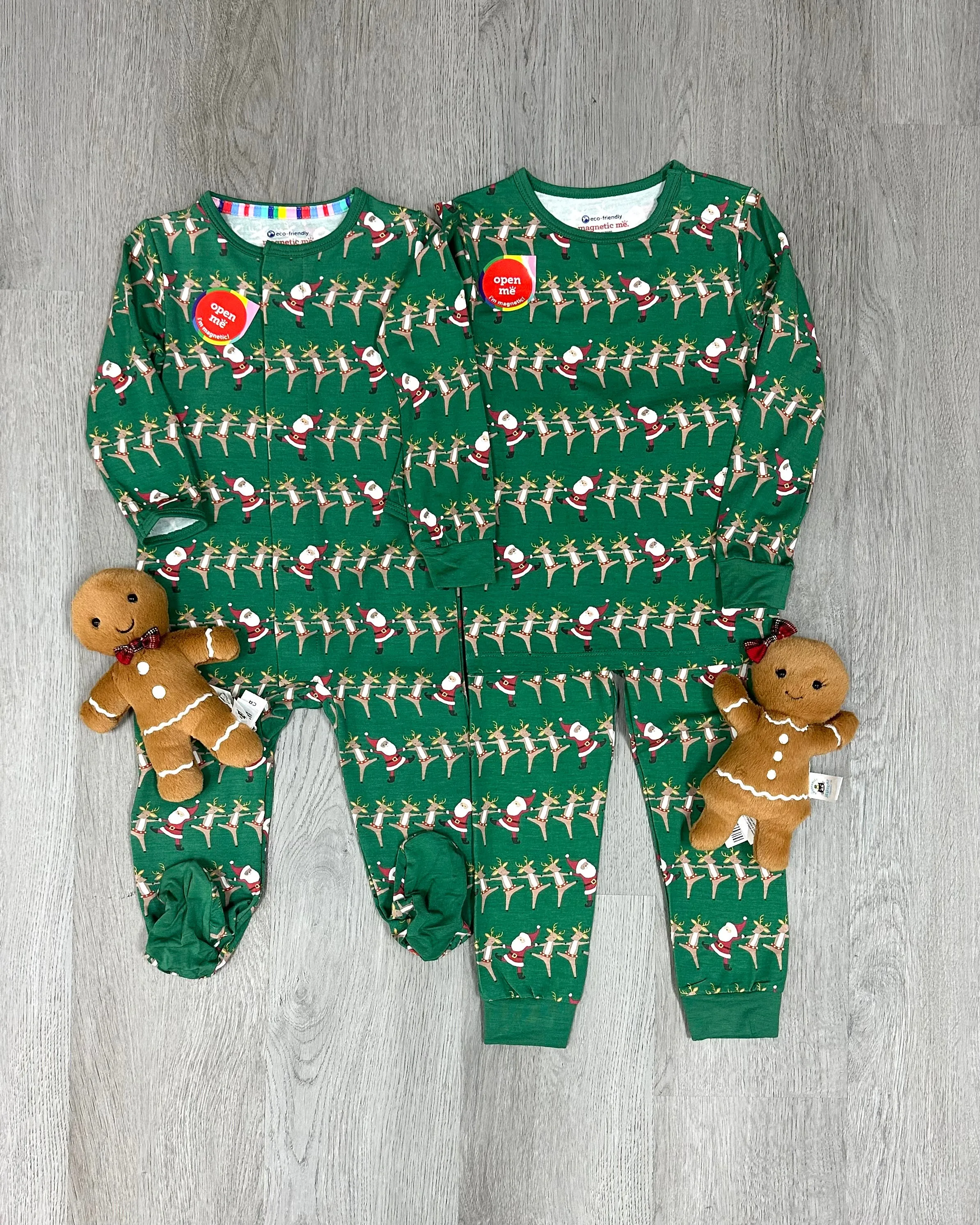 Christmas Can Can Pajama Long Sleeve Set