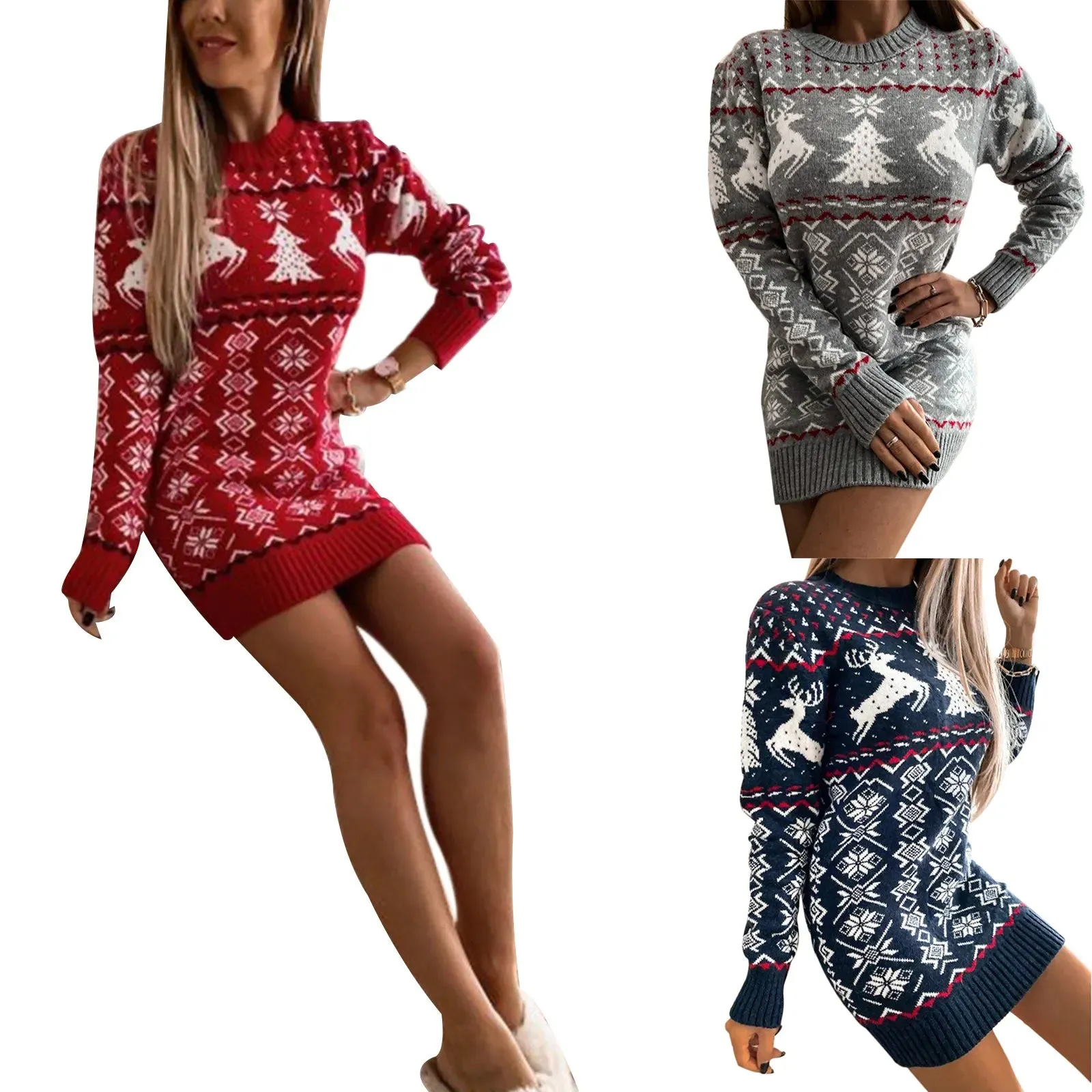 Christmas Sweater Dress