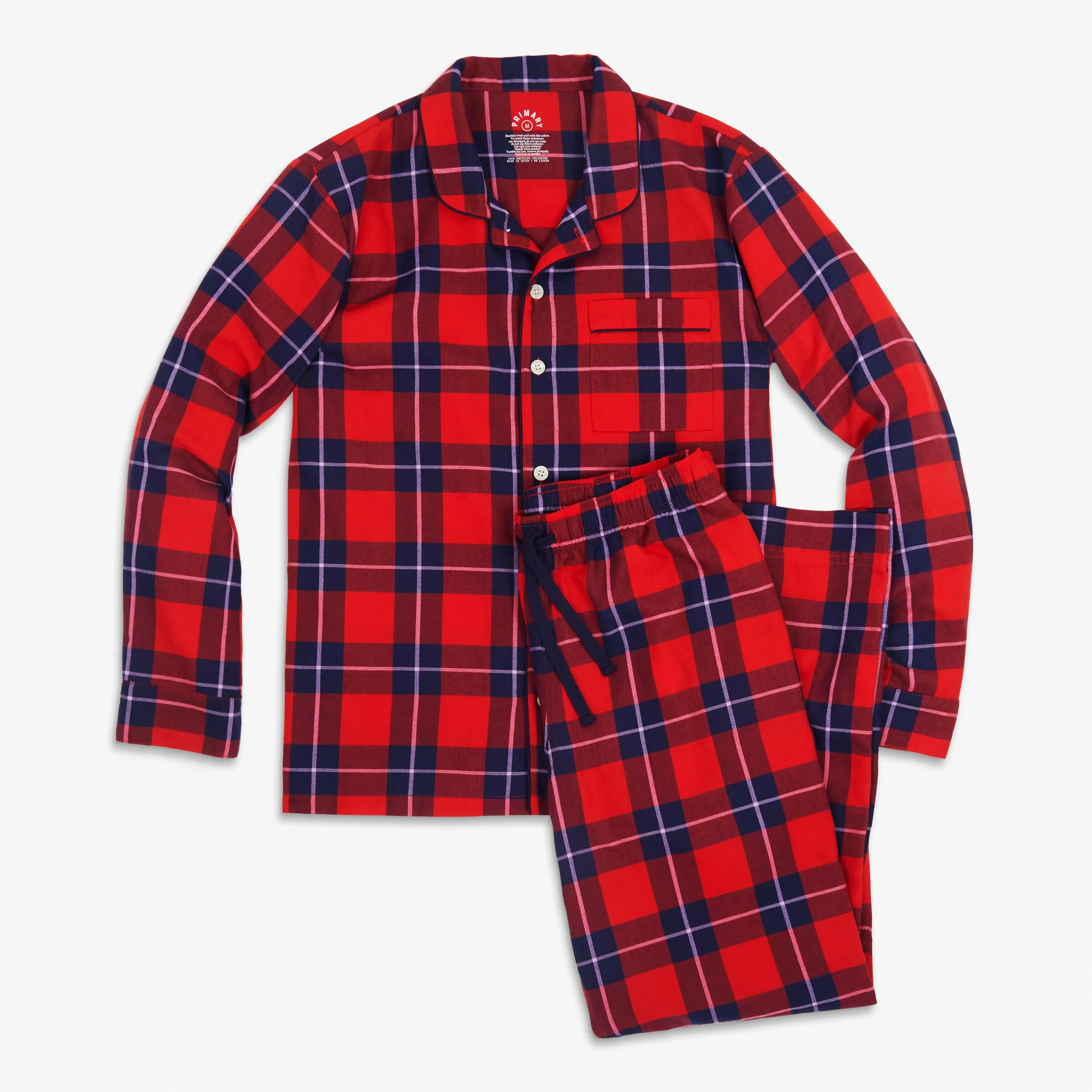 Clearance grown-ups plaid pj set (unisex fit)