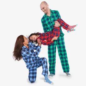 Clearance grown-ups plaid pj set (unisex fit)