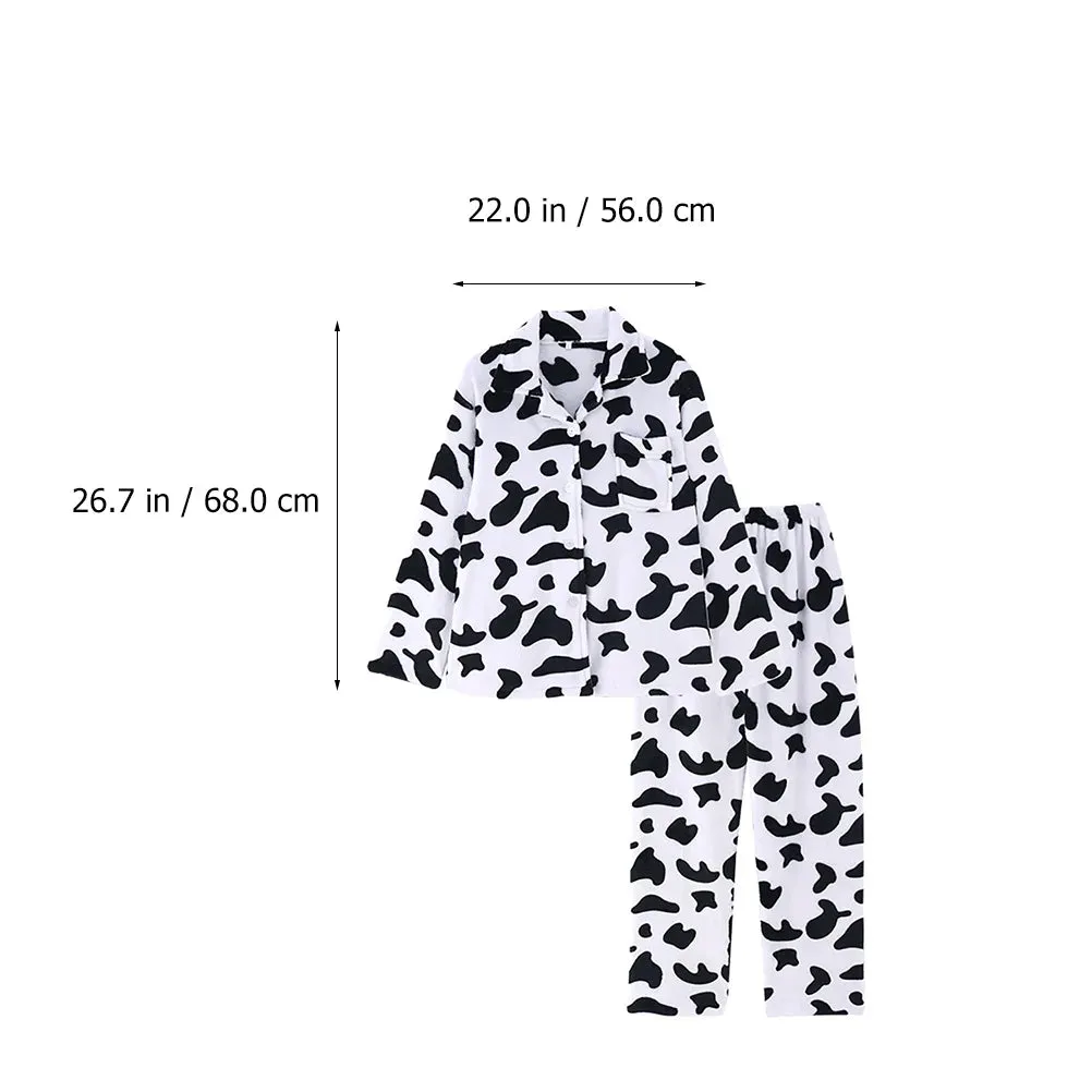 Cow Pattern Print Pajamas