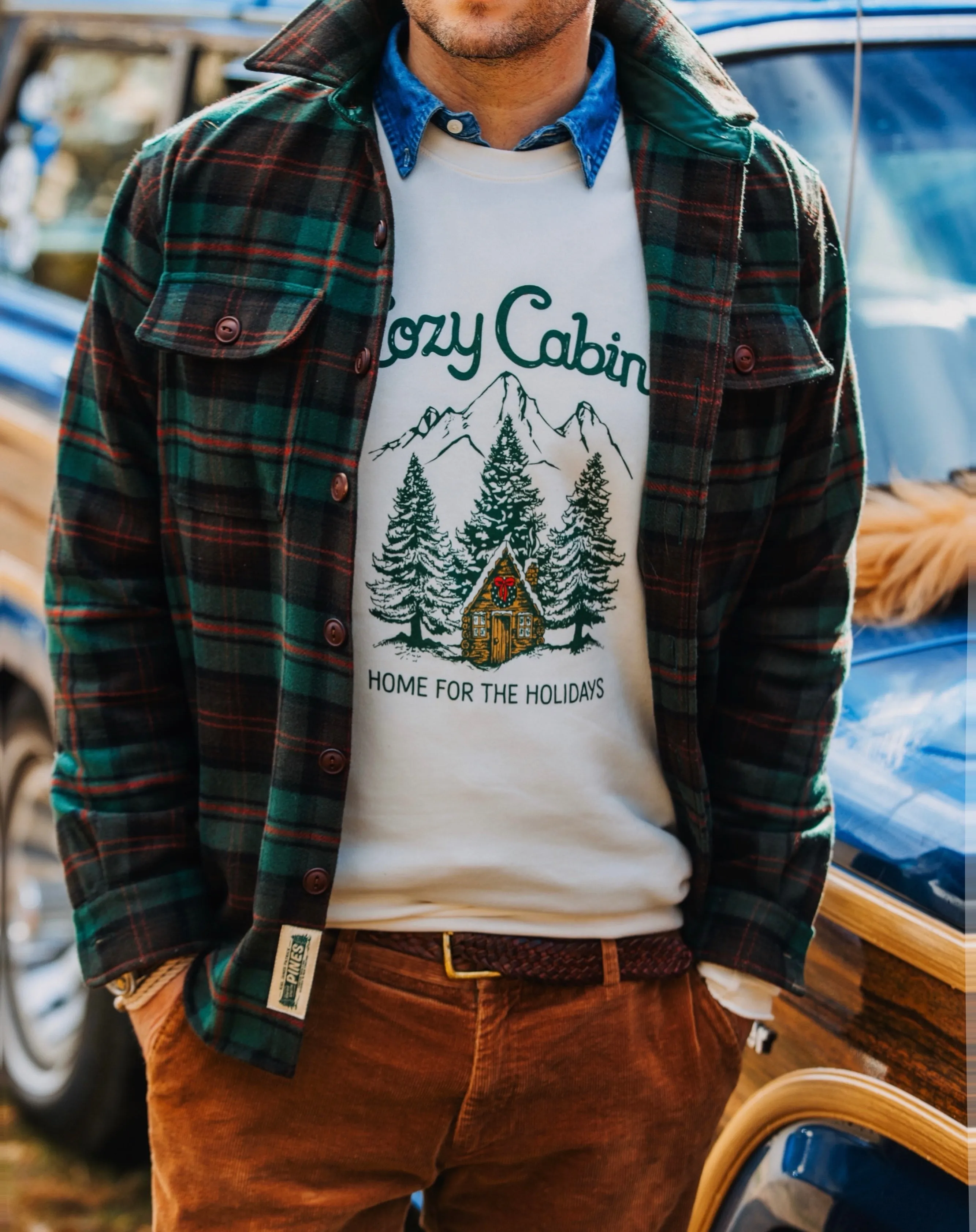 Cozy Cabin Holiday Sweatshirt