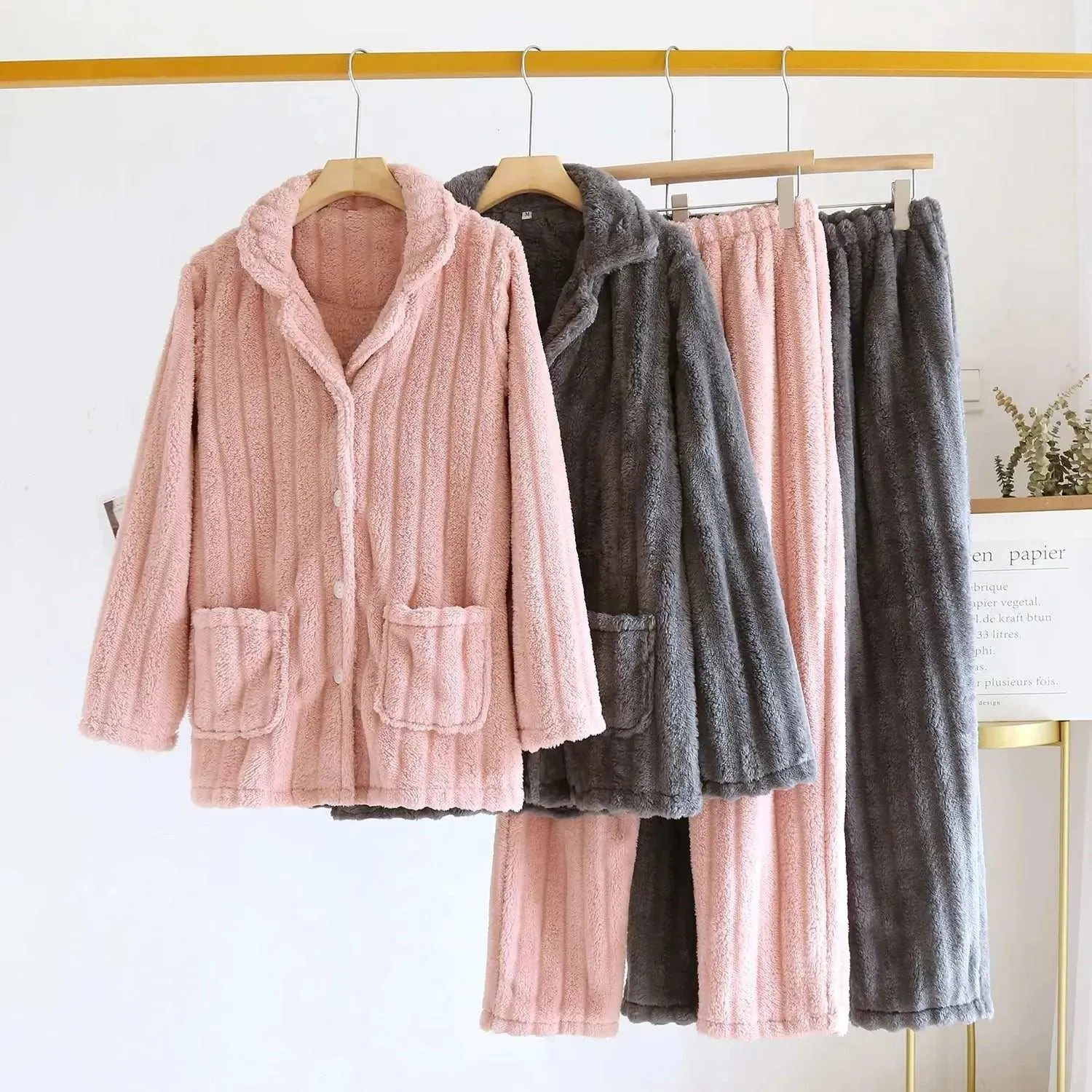 Cozy Couple Pajamas: Winter Warmth & Comfort