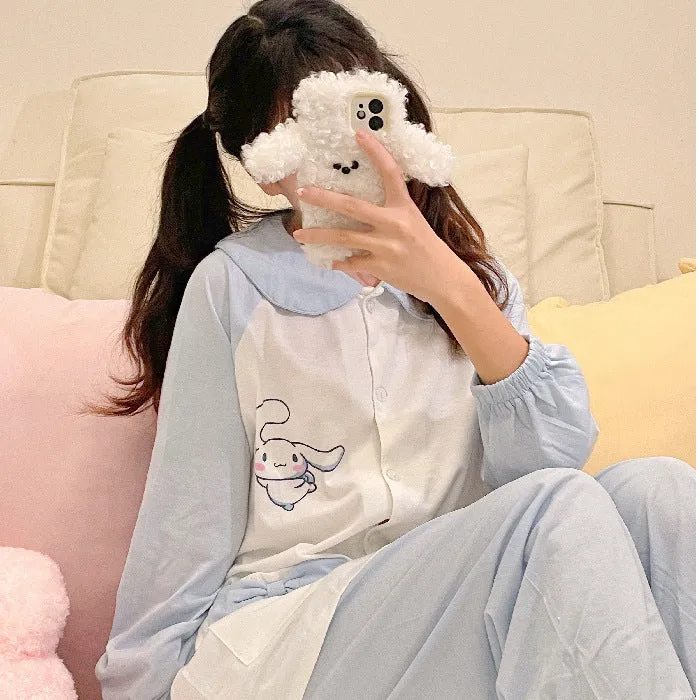 Cute Soft Cinna Pajama Set