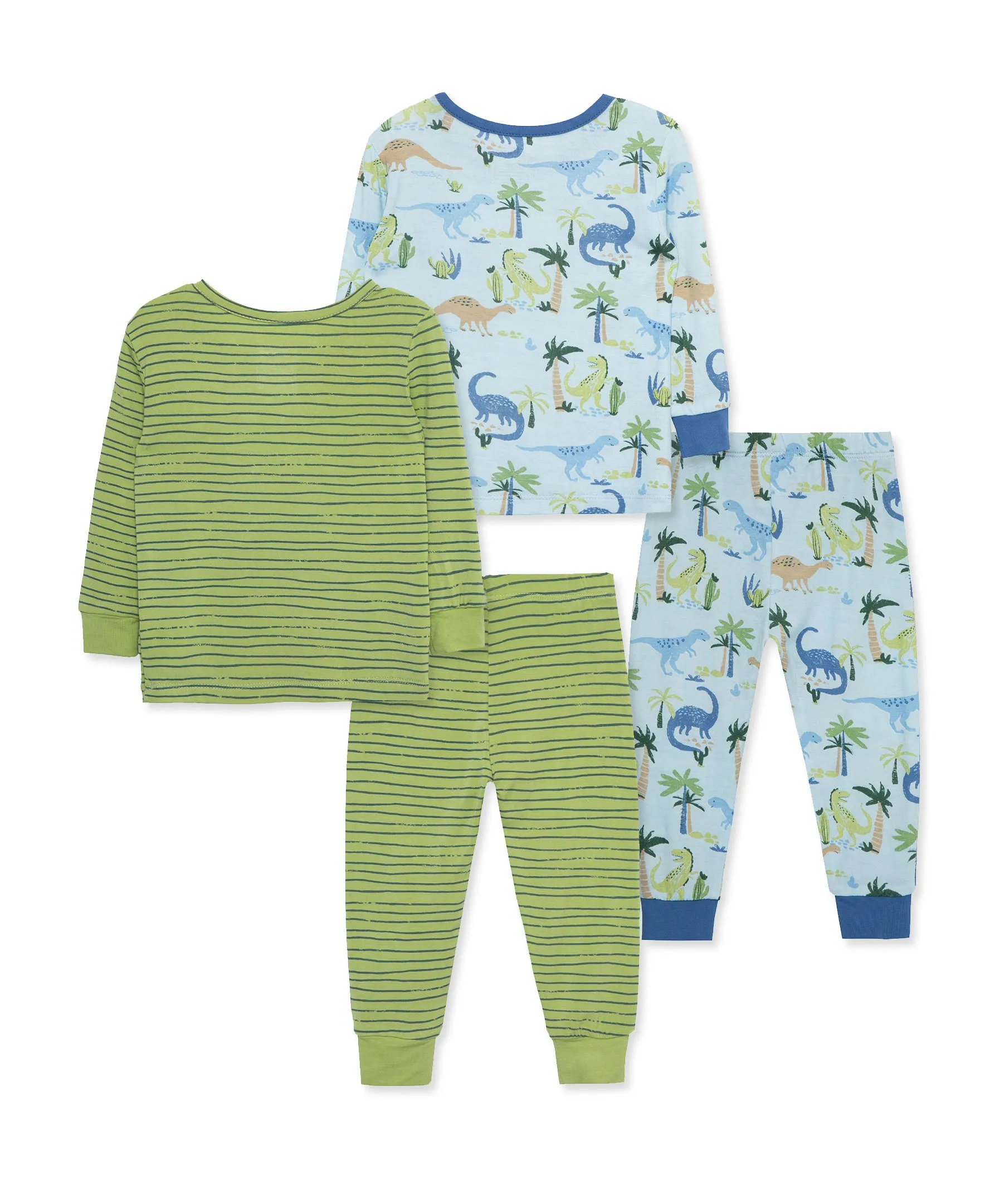 Dino 4-Piece Pajama Set (12M-24M)