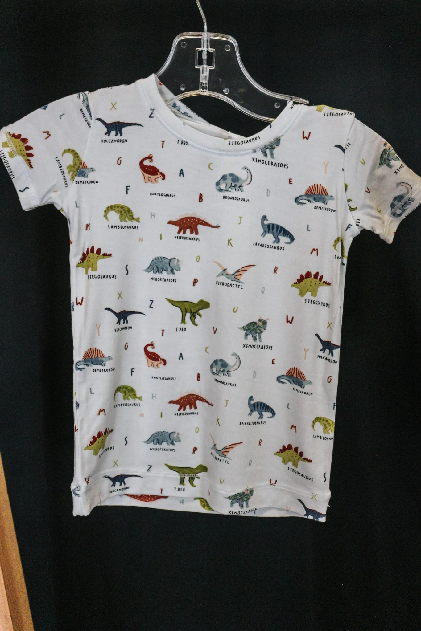 Dinosaur ABC Shirt & Shorts Set