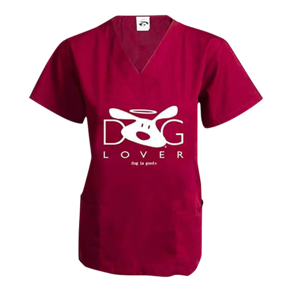 Dog is Good Scrub Top, Dog Lover