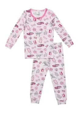 Esme Jet Set Pink Pajamas