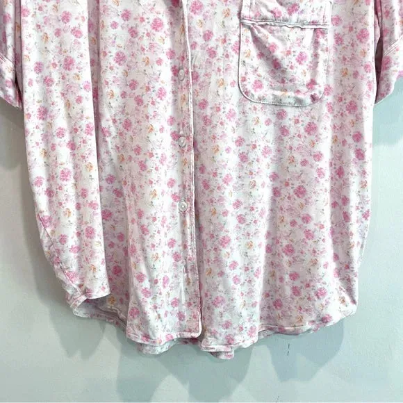 Floral Jersey Pajama Set