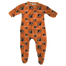 Flyers Baby Zip Up Pajamas