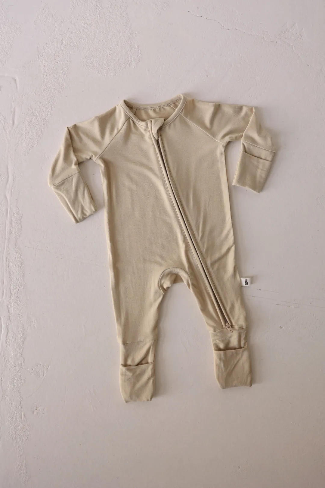 Forever French Bamboo Romper - Limestone