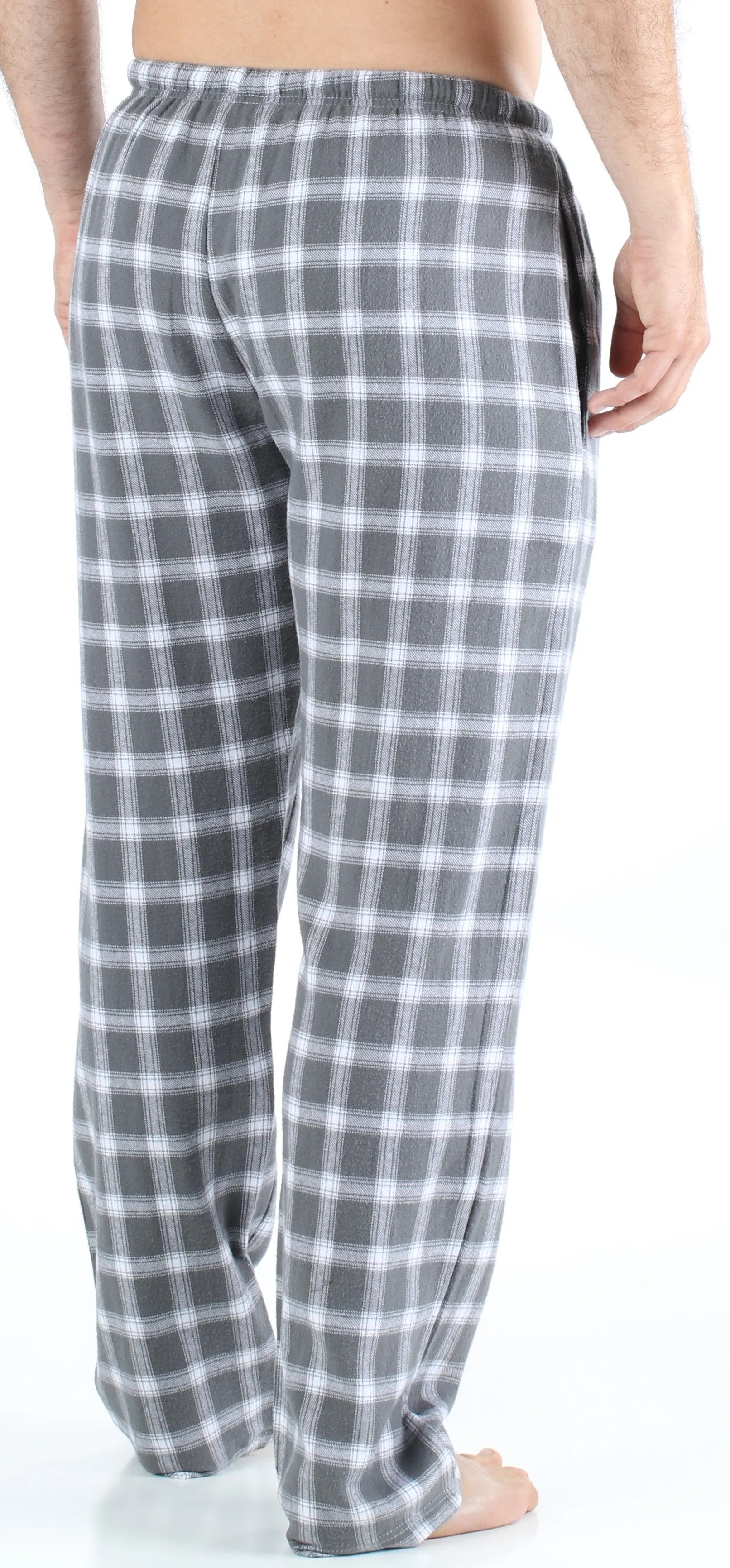 Frankie & Johnny Men’s Cotton Flannel Plaid Pajama Sleep Pants