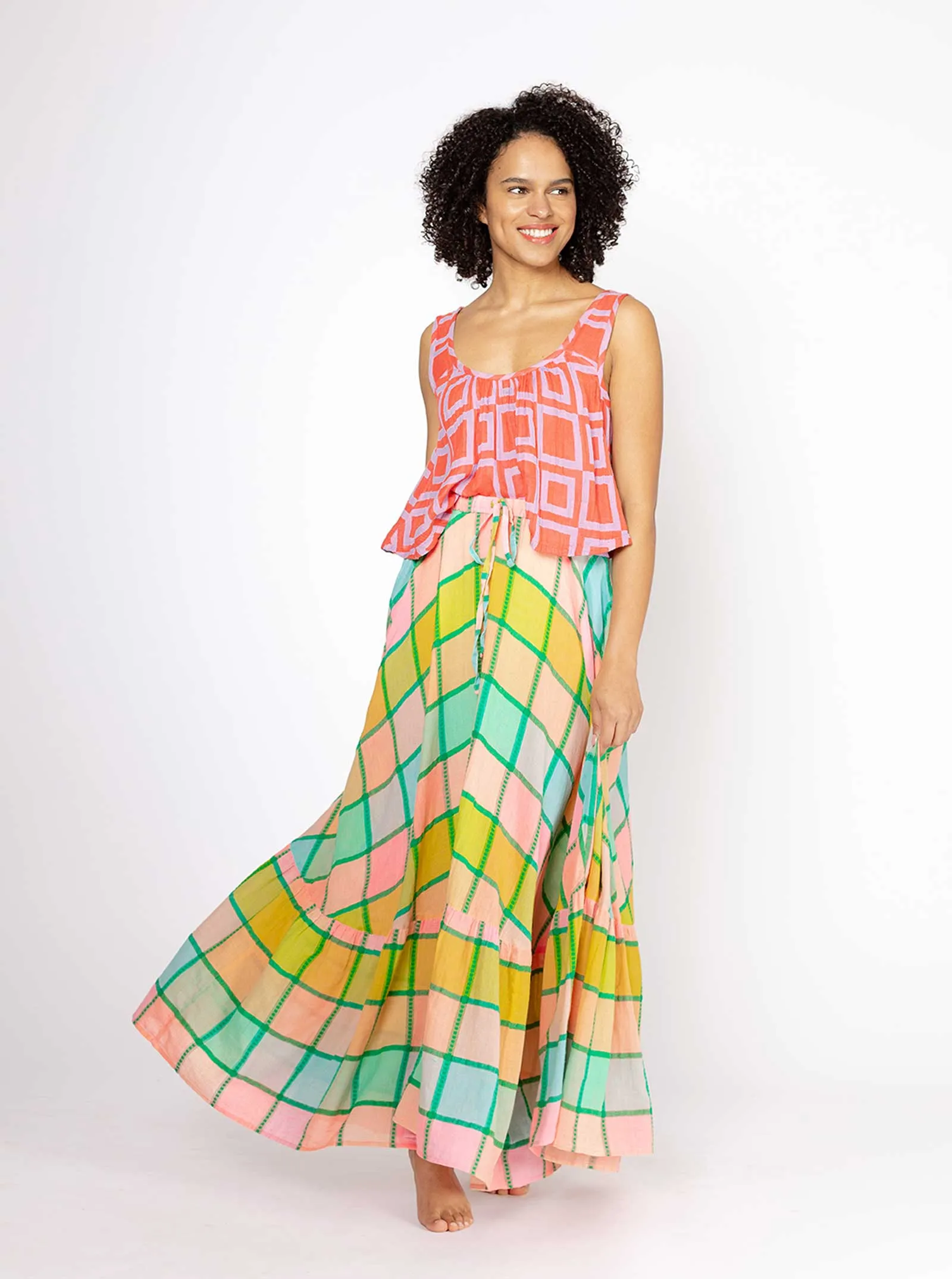 friday skirt | summer 24 | sherbert