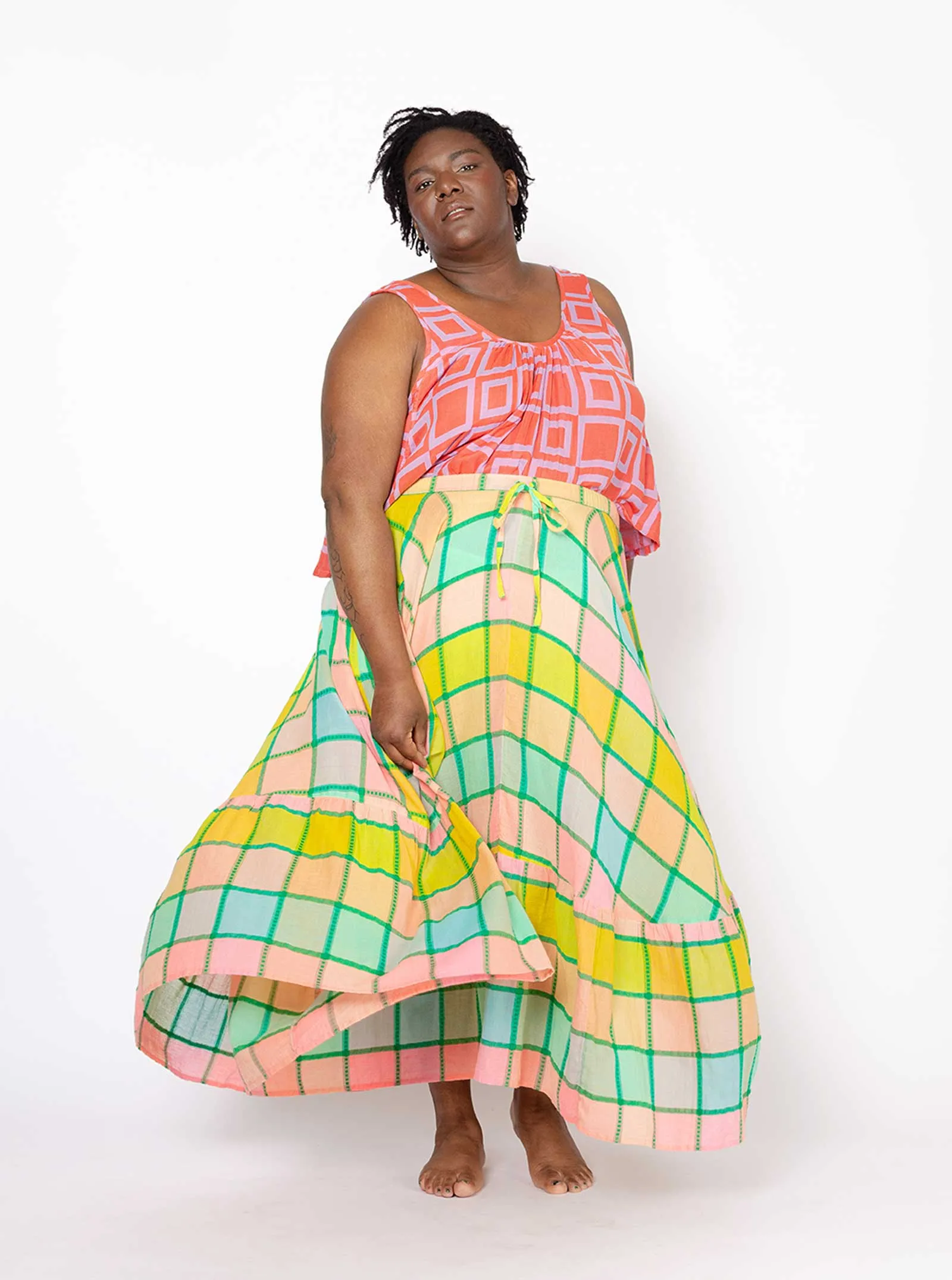 friday skirt | summer 24 | sherbert