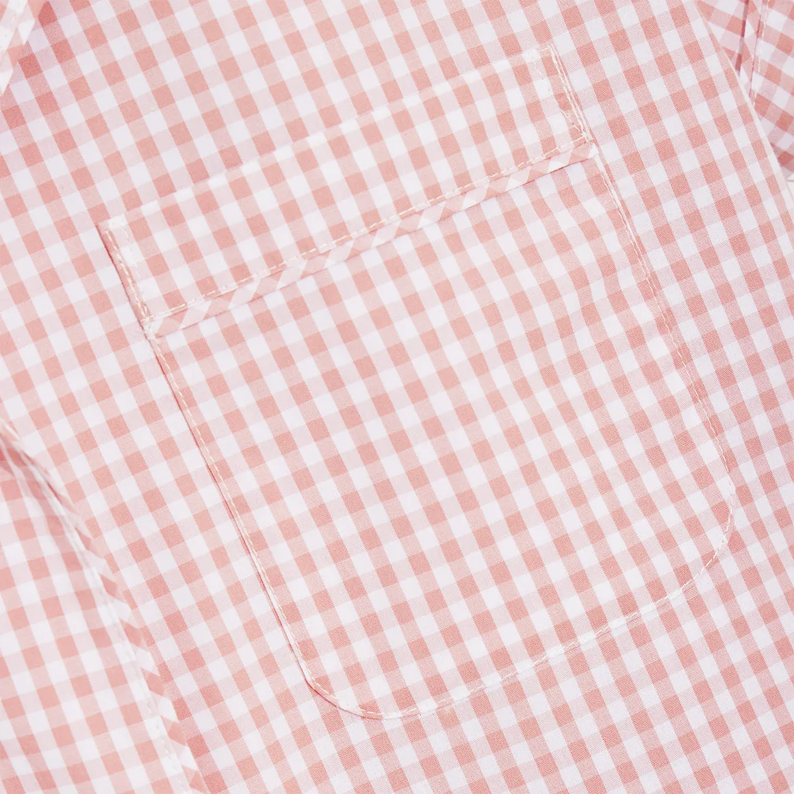 Gingham Cotton Short PJ Set