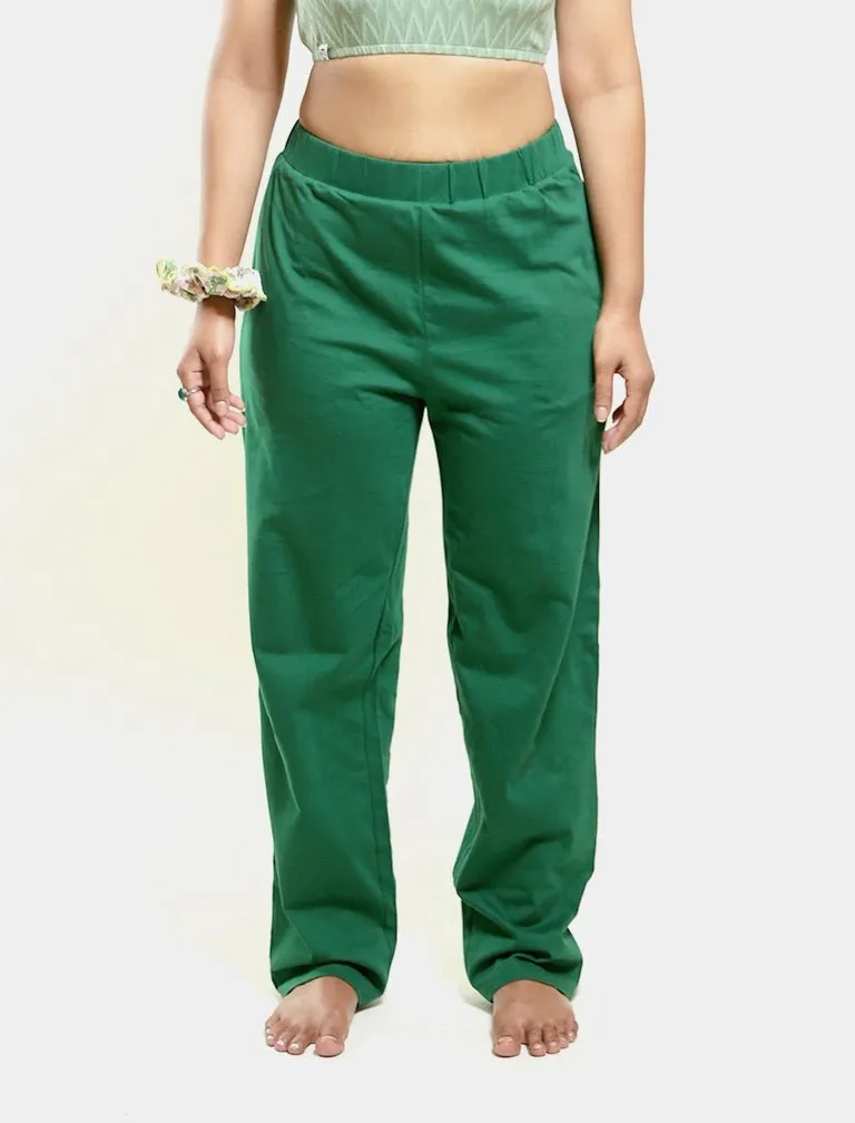 Green 100% Organic Cotton Pajama