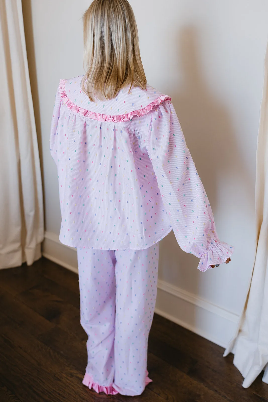 Having Fun Pajama Set - Pink