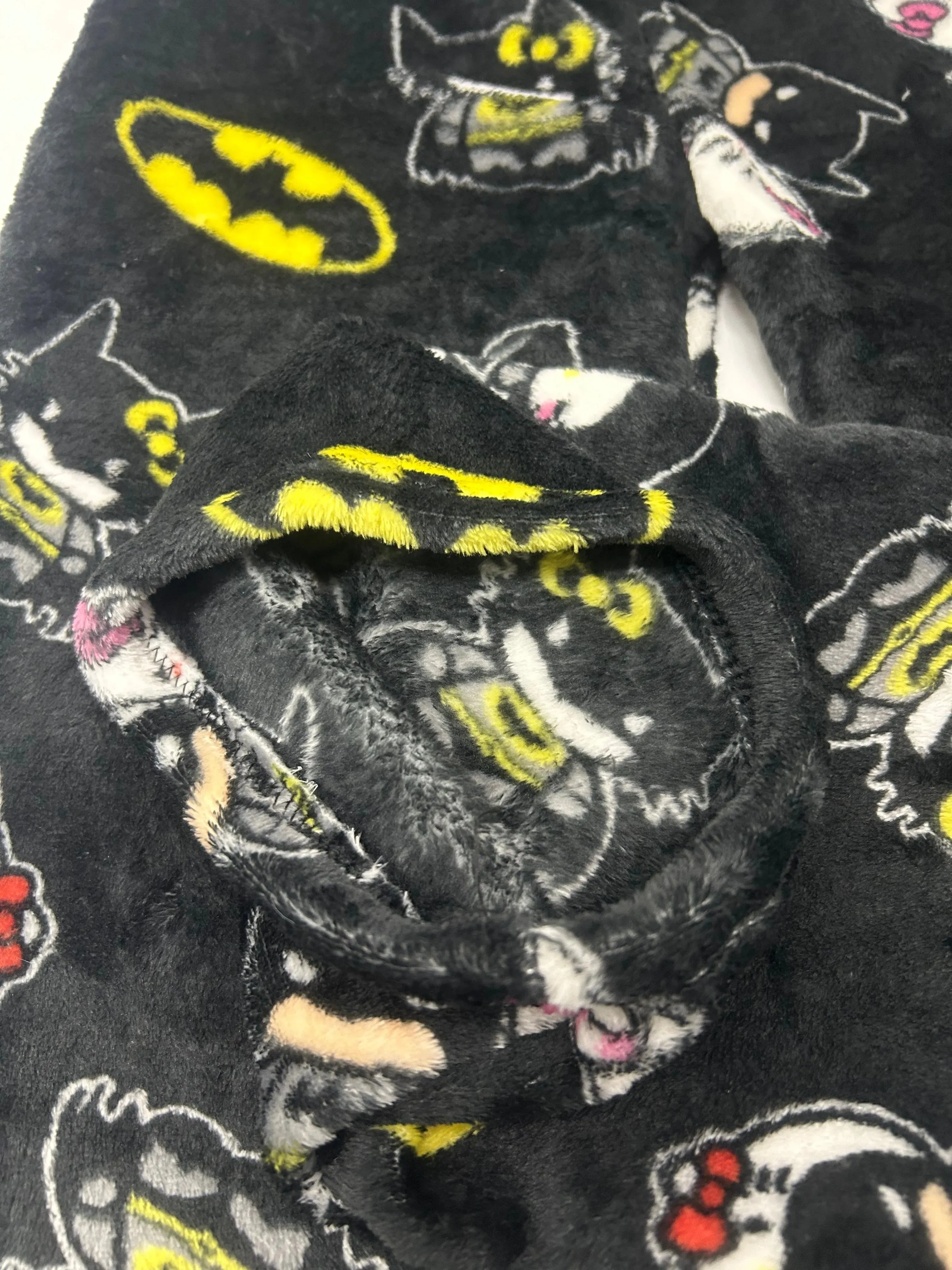 Hello Kitty Batman Fuzzy Pajama Pant