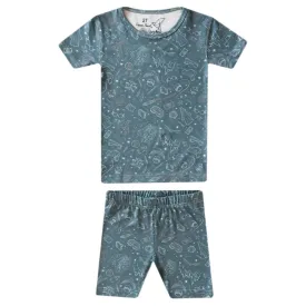 Hogwarts Two-Piece Short Sleeve Pajamas