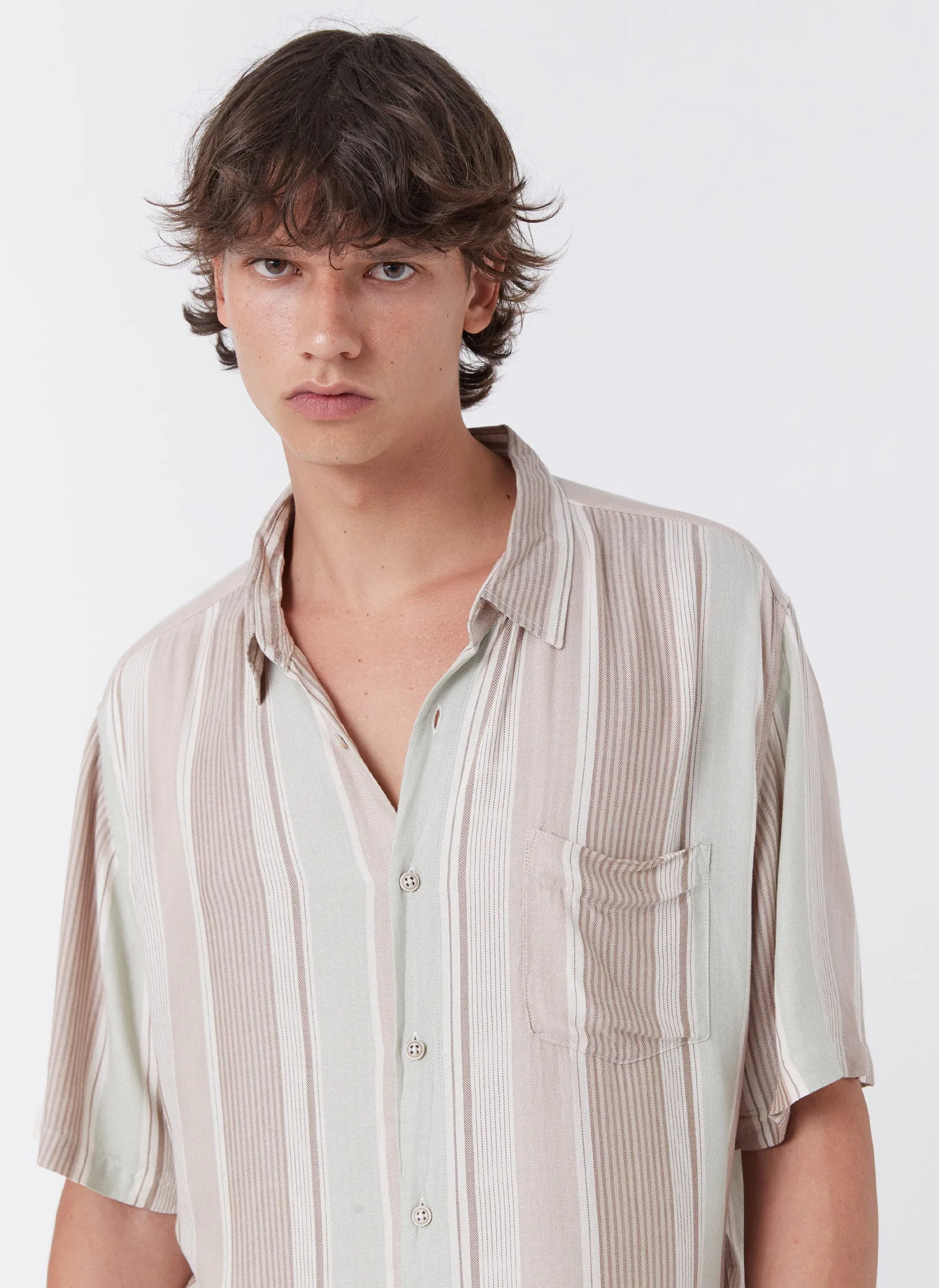 Holiday Shirt Dawn Stripe