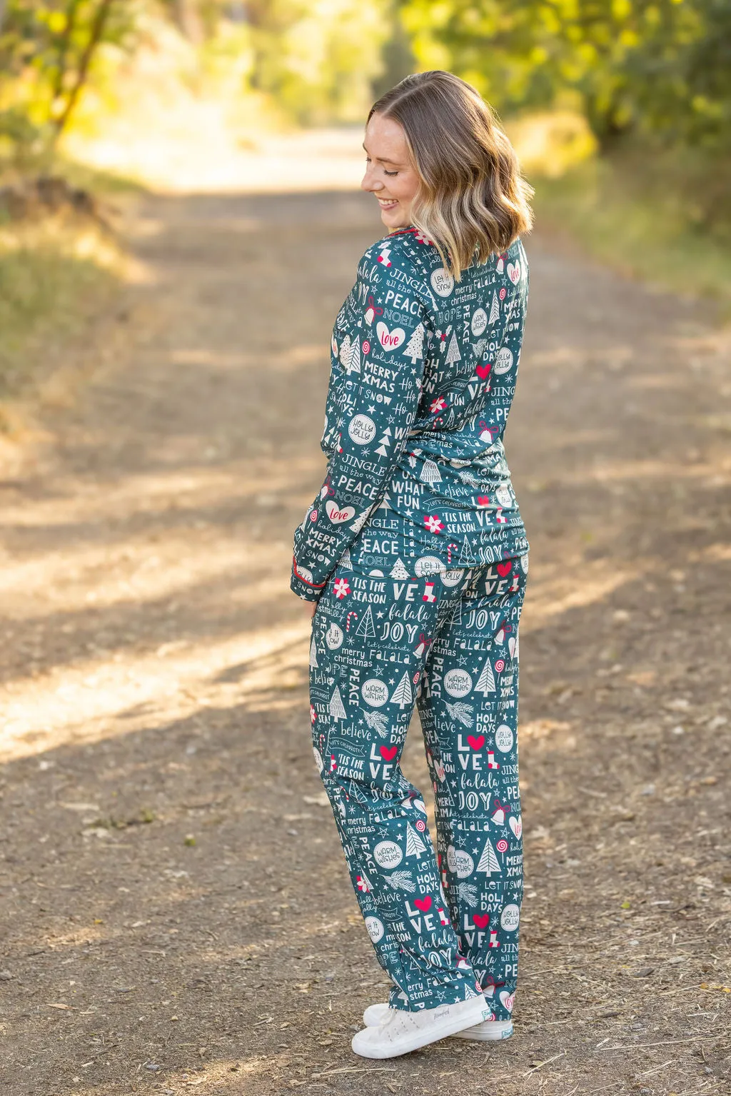 IN STOCK Evergreen Christmas Pajama Set