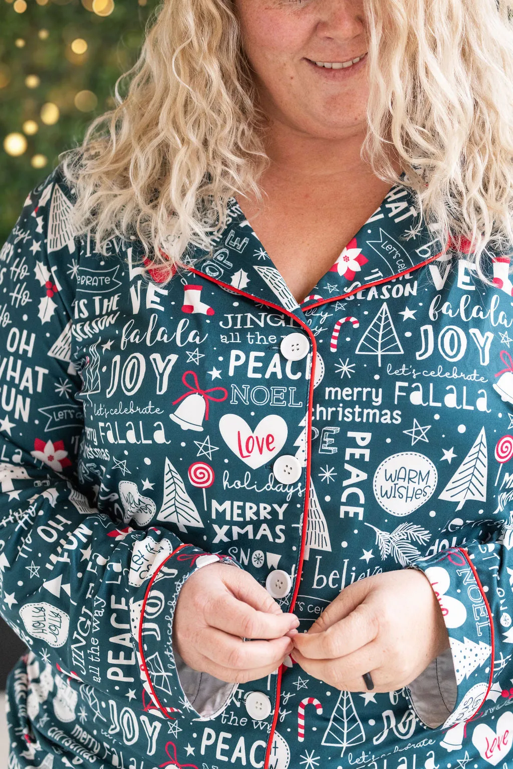 IN STOCK Evergreen Christmas Pajama Set