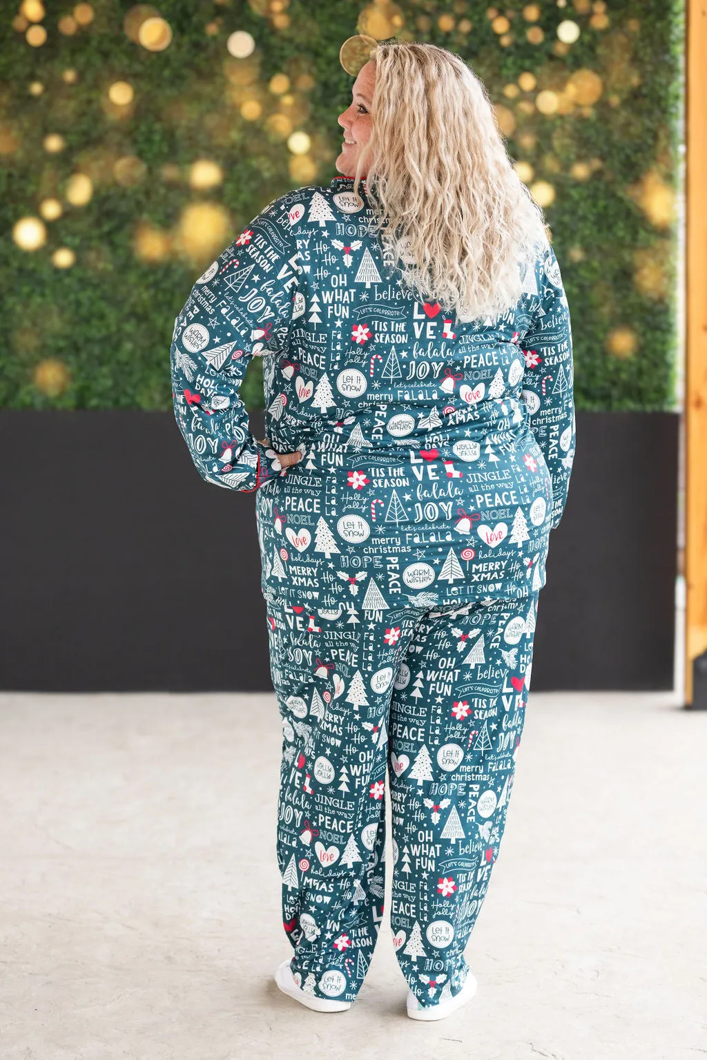 IN STOCK Evergreen Christmas Pajama Set