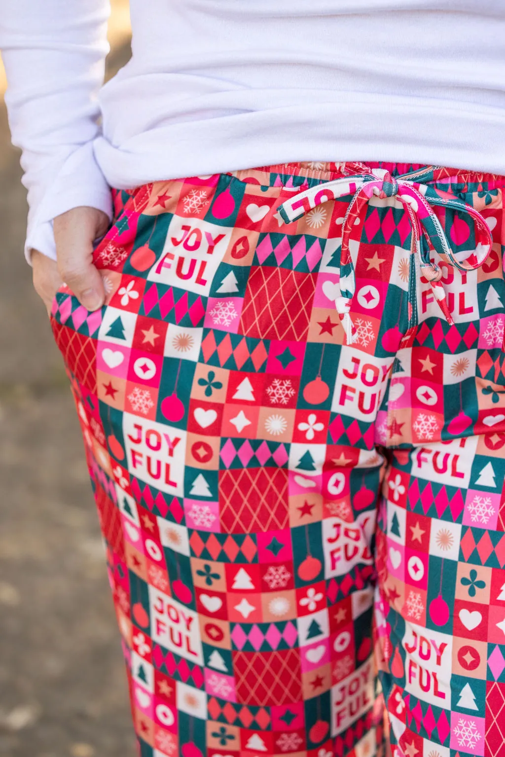 IN STOCK Joyful Holiday Lounge Pants