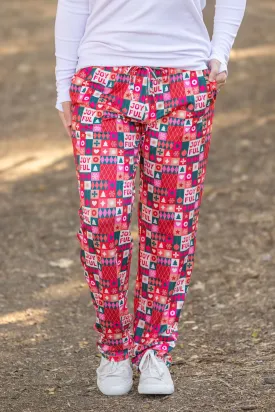 IN STOCK Joyful Holiday Lounge Pants