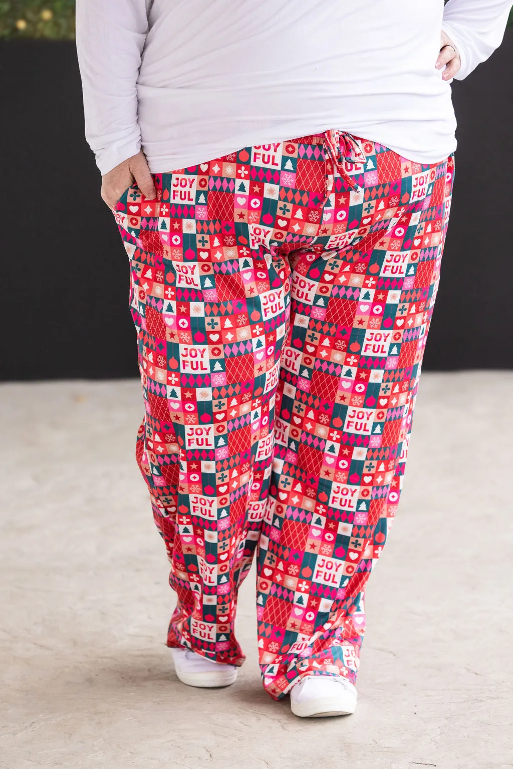 IN STOCK Joyful Holiday Lounge Pants