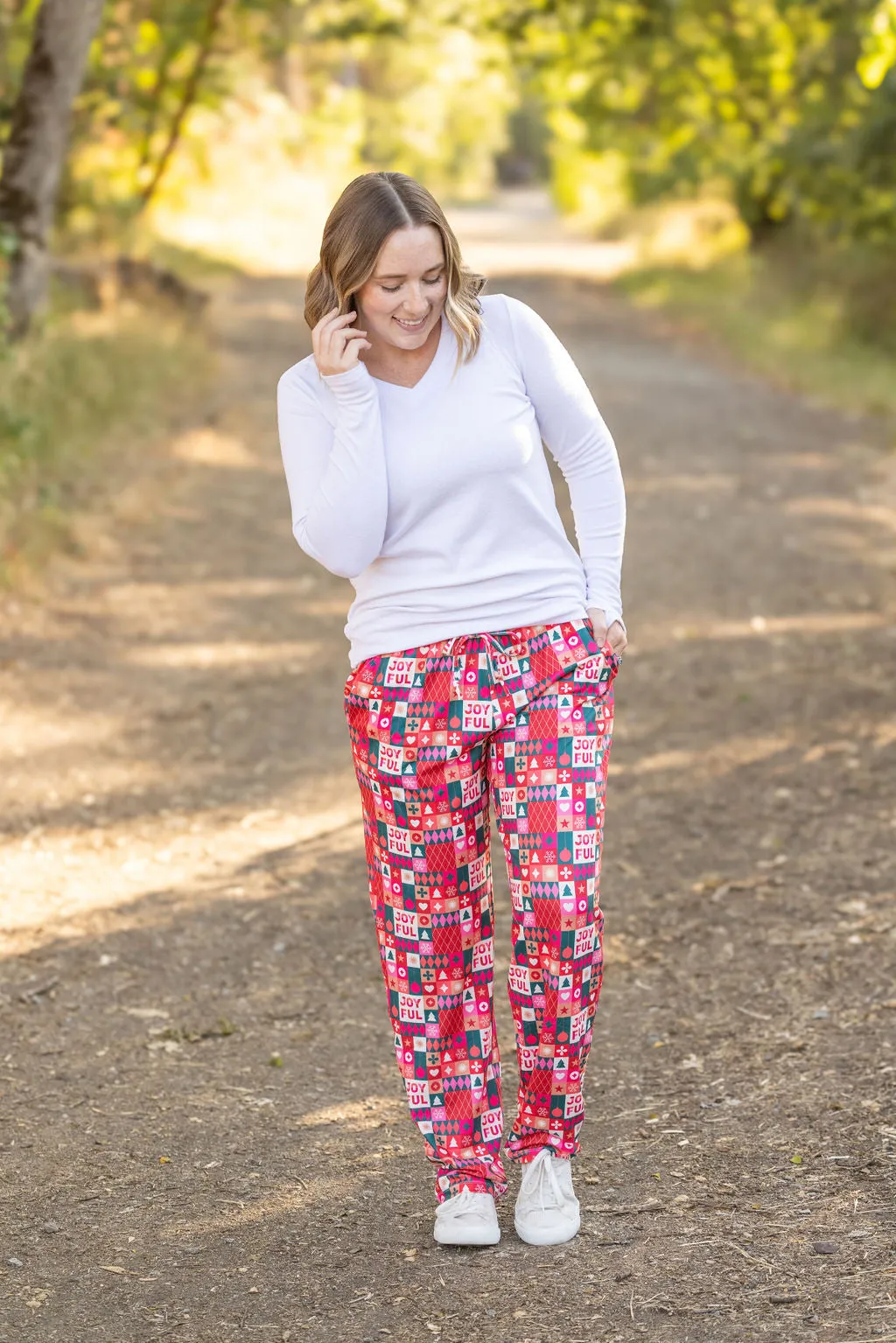 IN STOCK Joyful Holiday Lounge Pants