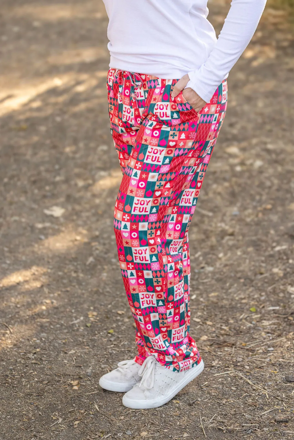 IN STOCK Joyful Holiday Lounge Pants