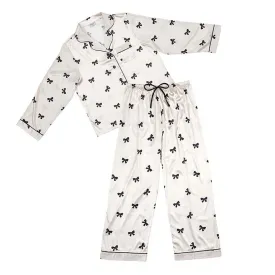 Ivory Bows L/S PJ Set