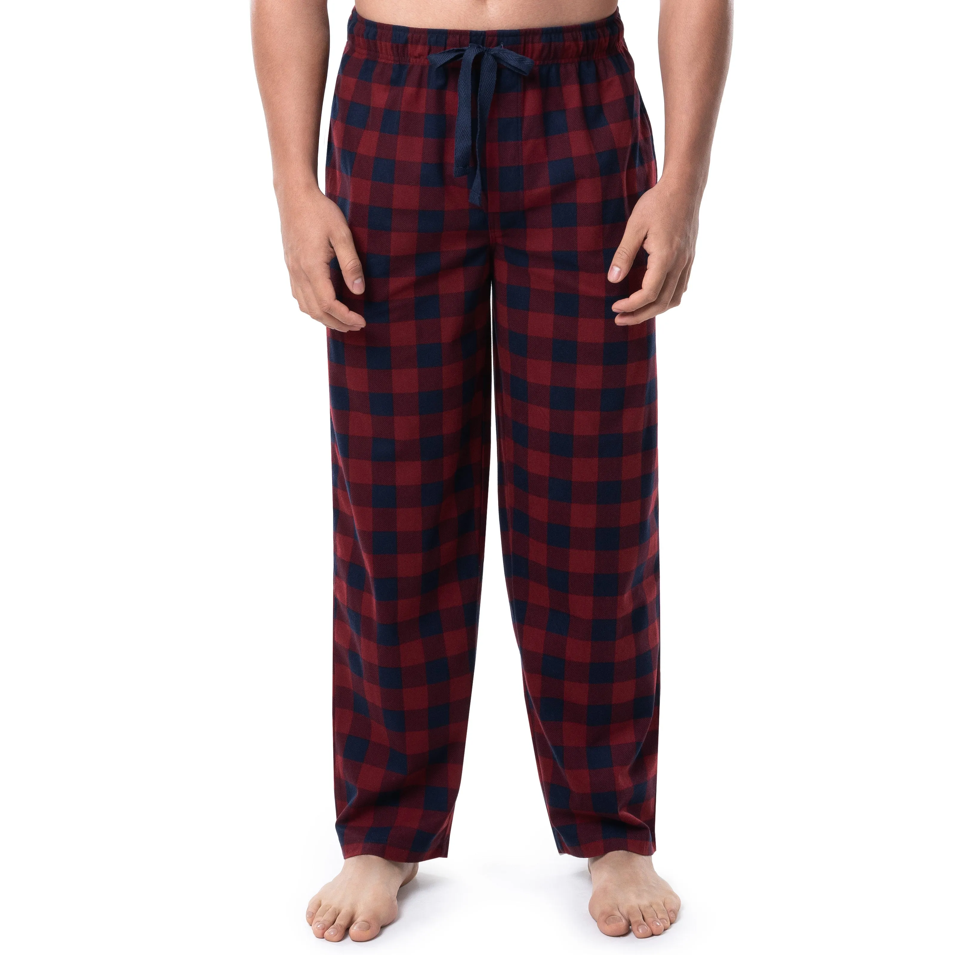 IZOD Mens Flannel Fleece Printed Sleep Pants