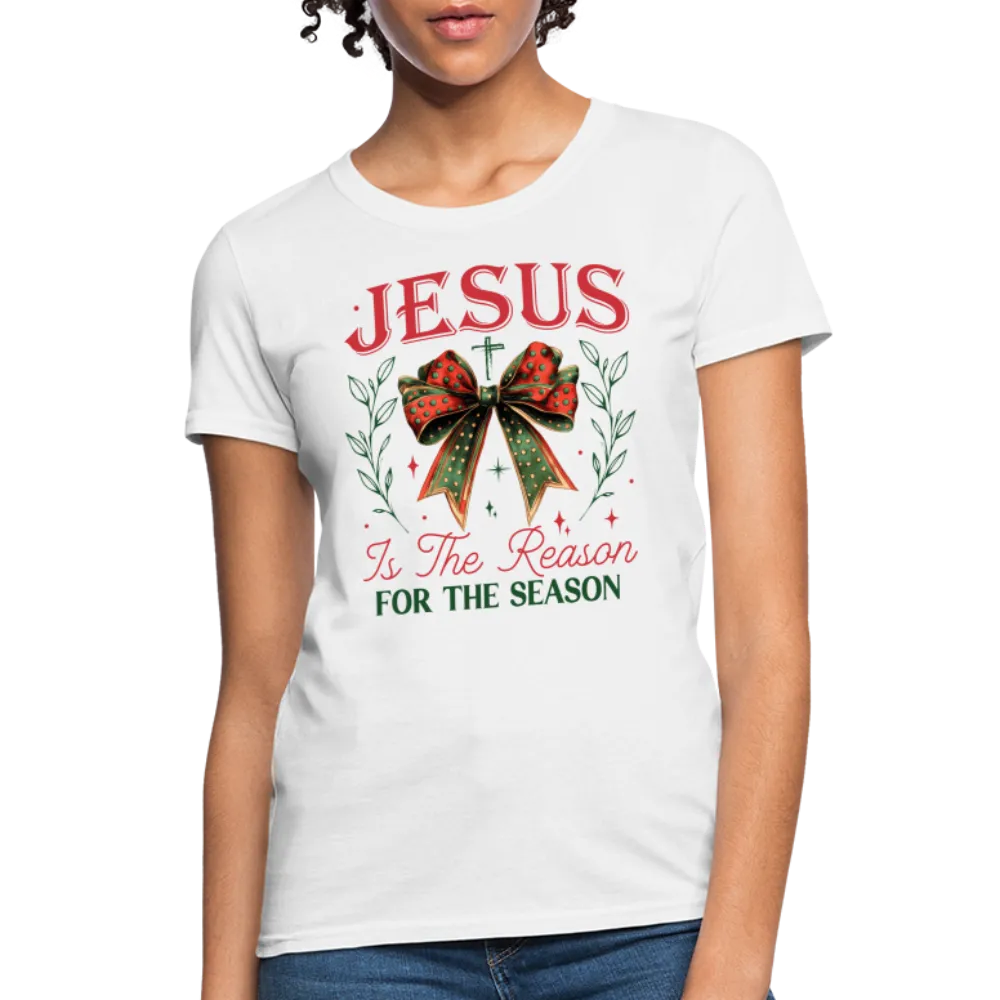 Jesus Is The Reason For The Season Women's Contoured T-Shirt