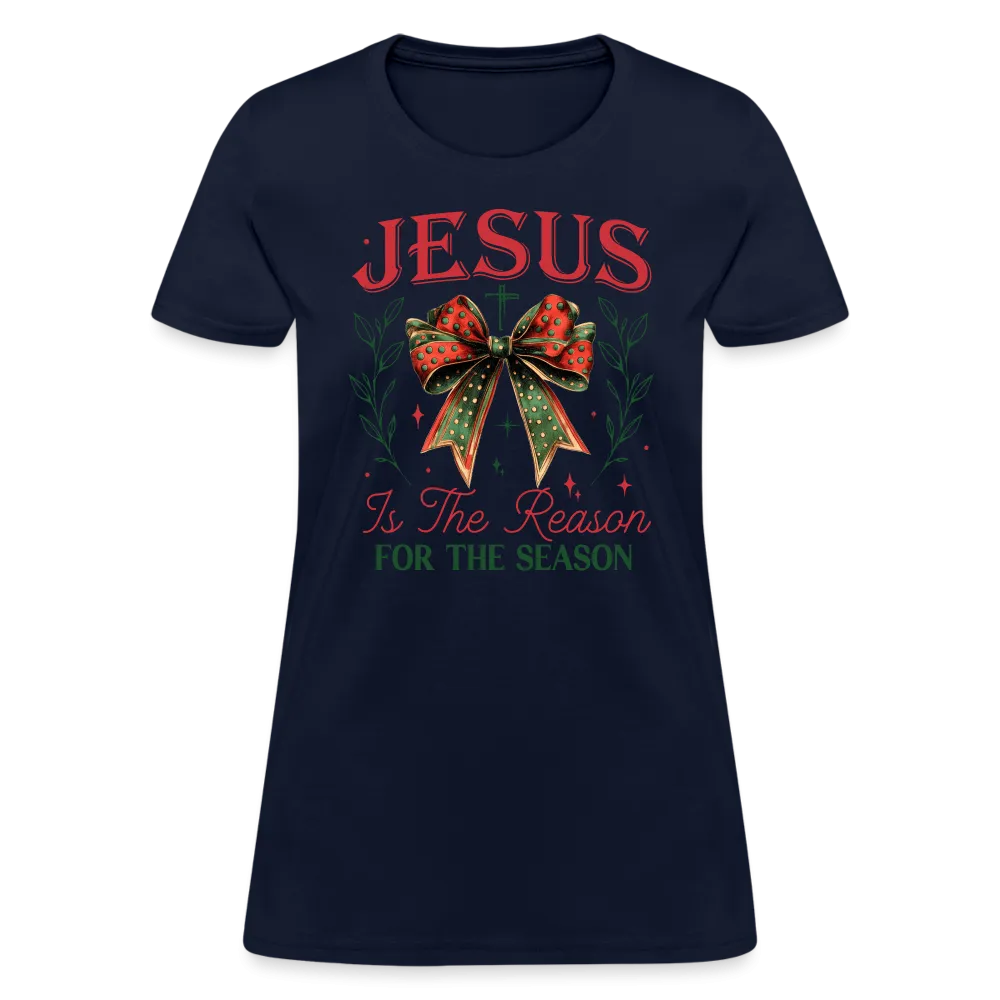 Jesus Is The Reason For The Season Women's Contoured T-Shirt