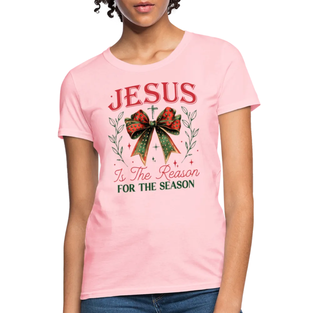 Jesus Is The Reason For The Season Women's Contoured T-Shirt