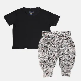 Jungle Diva Bamboo T-shirt & Bottoms Set