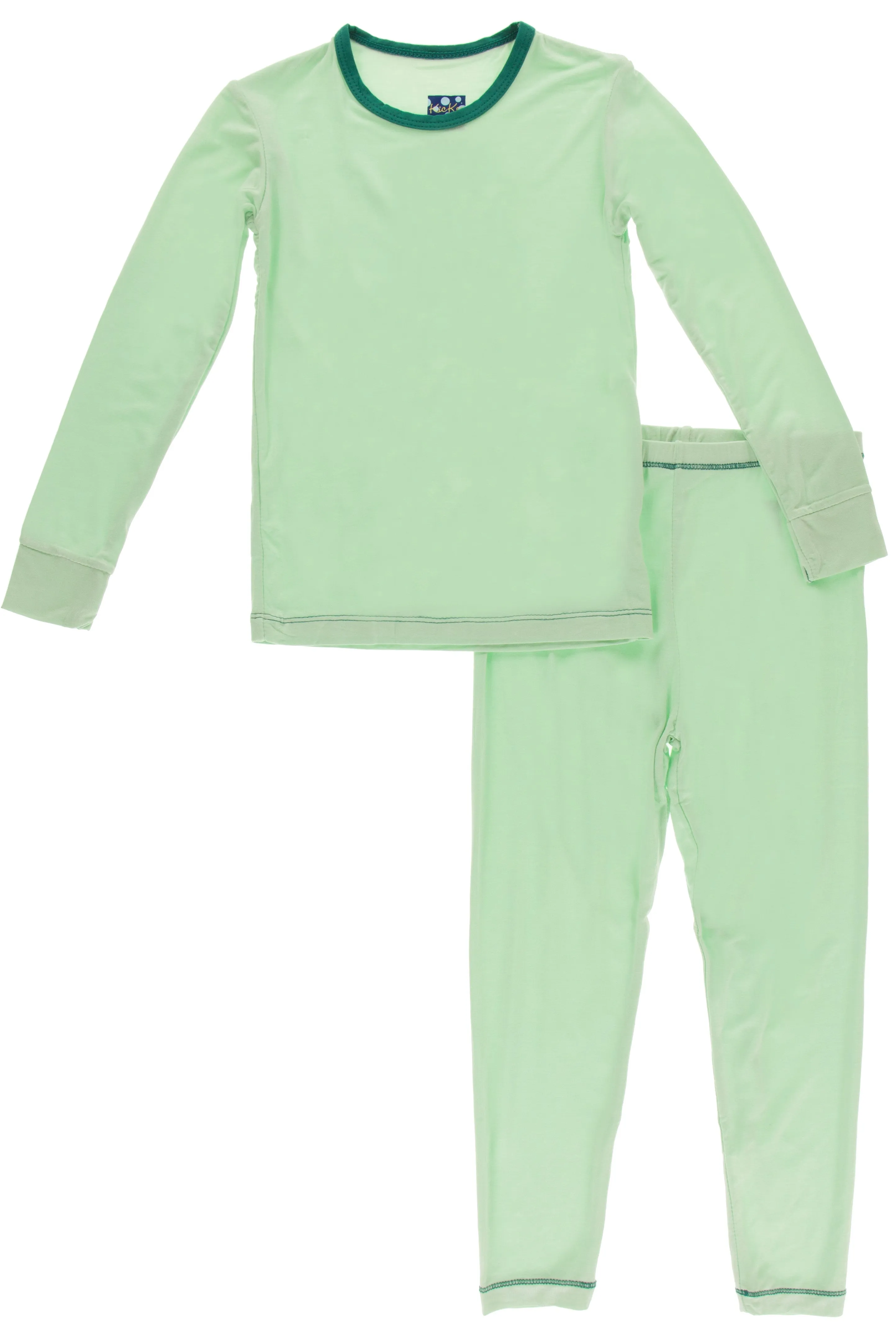 KicKee Pants Solid L/S Pajama Set