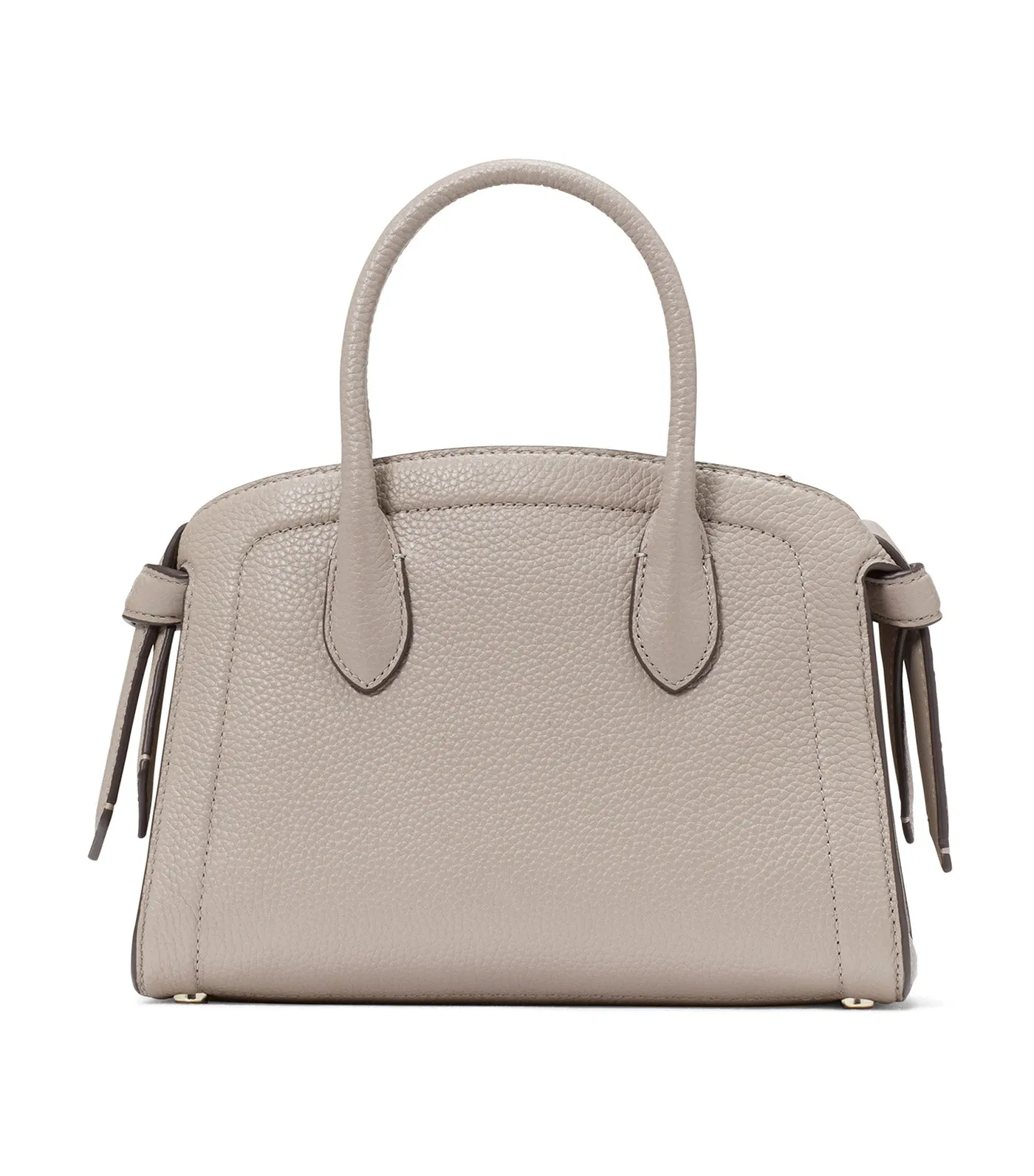 Knott Mini Zip-Top Satchel Warm Taupe